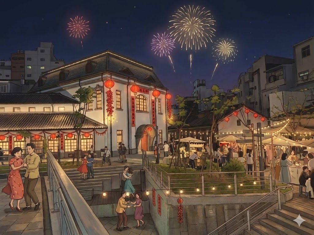 【初四西市場】春節搖擺夜：新春/復古的台南聚會